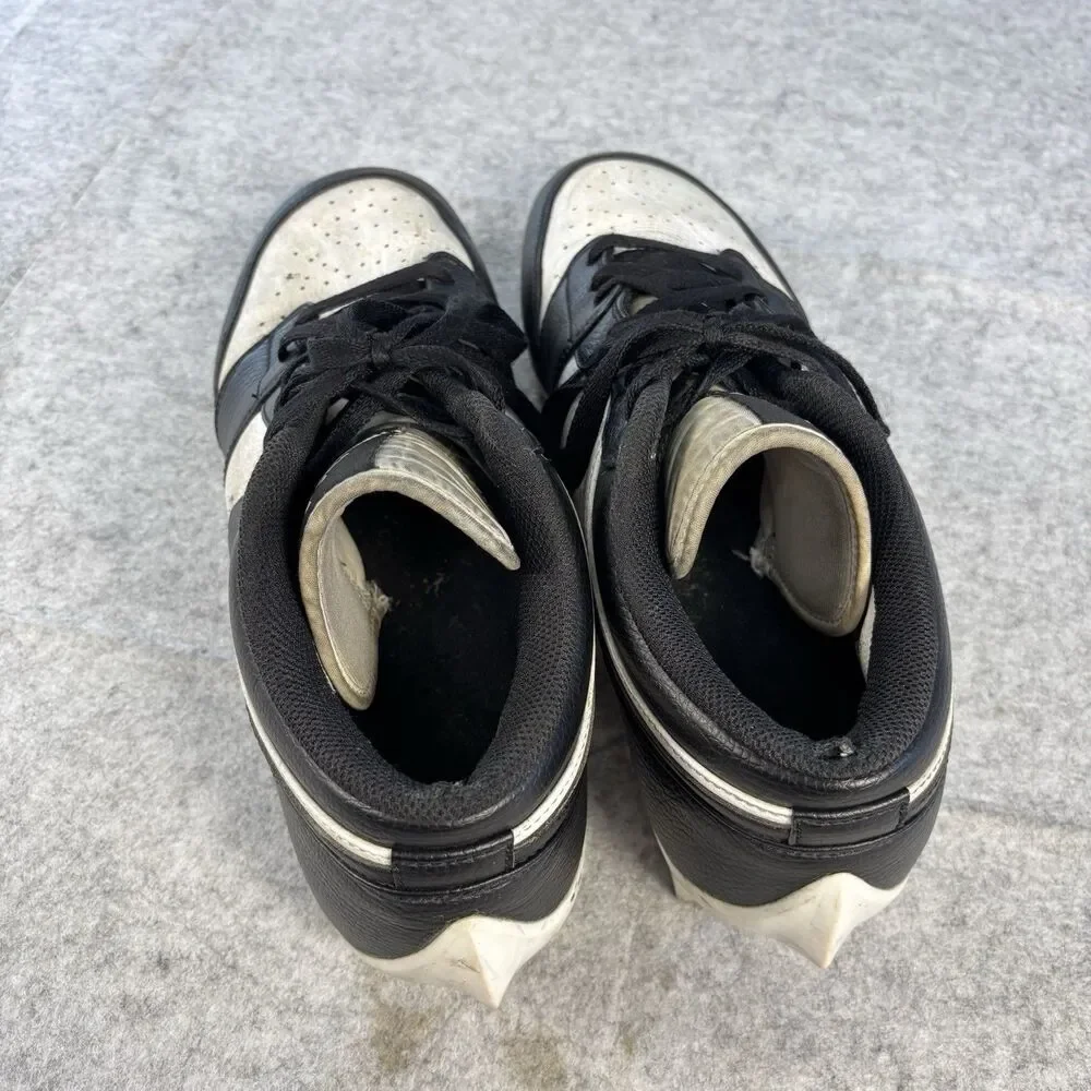 FJ6245-100 - Mens Size 13 - Nike Air Jordan 1 Low TD Cleats Panda Black White